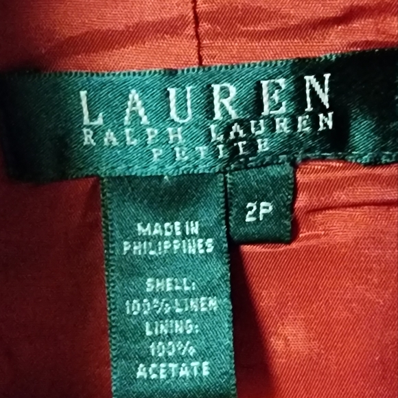 Lauren, Ralph Lauren petite sz 2p - Picture 2 of 3